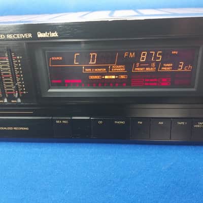 Vintage JVC RX-450 Computer Controlled Receiver w/ 7 Band Equalizer image 6