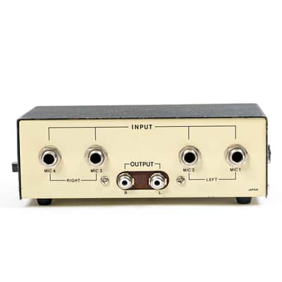 Lafayette 99-45635 Transistorized Stereo Mic Mixer - Vintage Utility Preamp Great for Guitar image 4