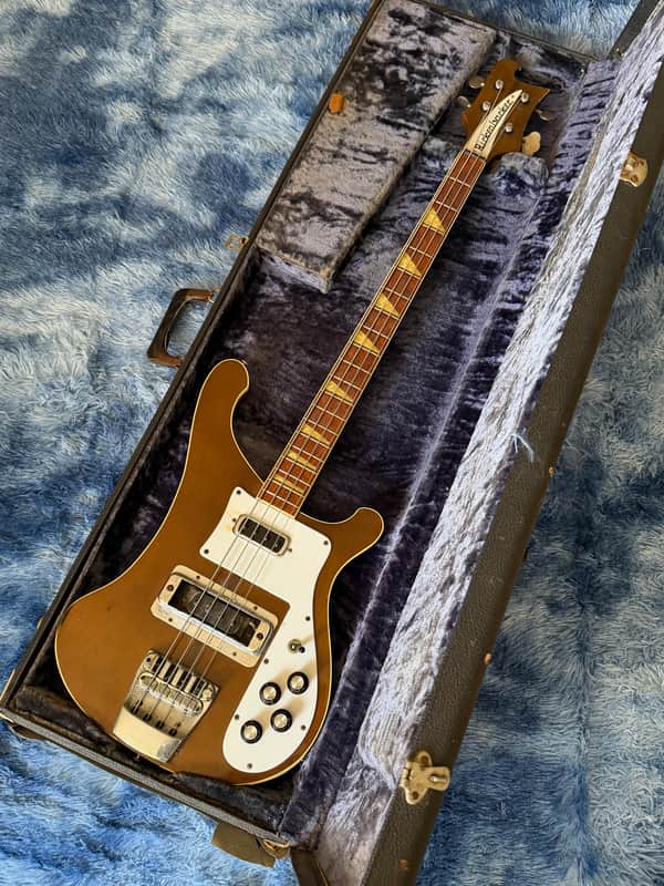 1975 Rickenbacker 4001 Electric Bass - Walnut image 1