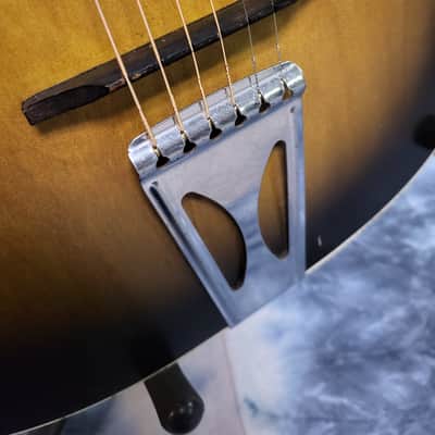 Vintage 1969 Fender by Harmony F1000 Stella Pro Setup New Strings Original Soft Shell Case image 3