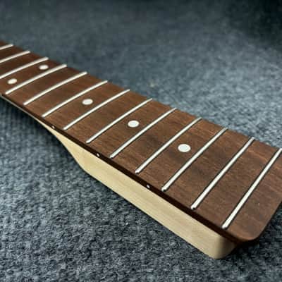 Electric bass guitar neck/T 20250205 (21frets  ) maple/Purple core wood image 14