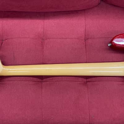 Squier by Fender 50th Anniversary P-Bass 1996 - Torino Red image 19