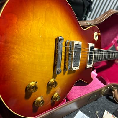 Gibson Les Paul 58 Reissue Custom Shop - Washed Cherry VOS image 6