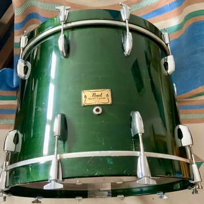 Pearl 22’’x16’’ Pearl masters custom maple shell 1996 - Emerald mist image 4