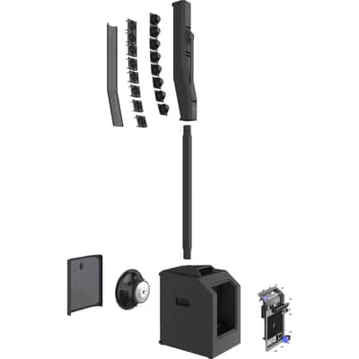 Electro-Voice Evolve 50M Column Speaker Array and Subwoofer with Mixer In Black image 12