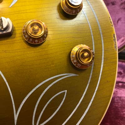 Gibson Custom Shop Billy Gibbons "Pinstripe" '57 Les Paul (Aged) 2013 - Aged Goldtop image 5