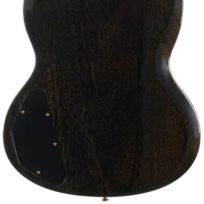 Gibson Custom Shop 1964 SG Standard Maestro TV Black Gold Gloss image 3