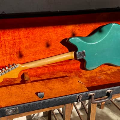 Rare! John Frusciante! Fender Jaguar 1965 - Ocean Turquoise image 8