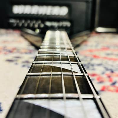 2015 Jackson Pro Series Phil Demmel Signature Demmelition King V - Made In Mexico - Black w/ Silver Bevels image 7