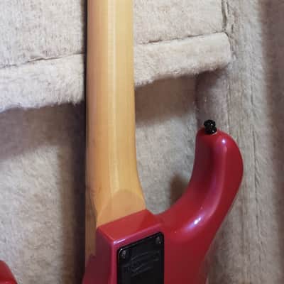Kramer Original Vintage 1980's Baretta 1 1988-1990 Flip Flop Red image 6