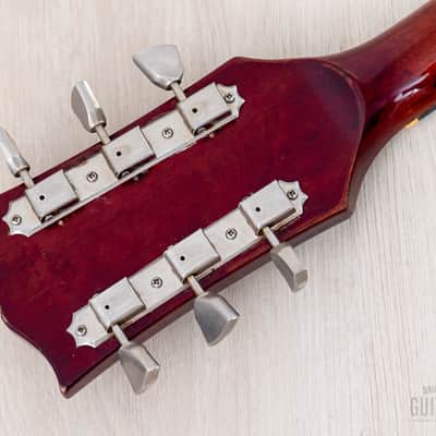 1972 Gibson SG-1 Cherry Vintage Guitar 100% Original w/ Case, Tarback Mini Humbucker image 5