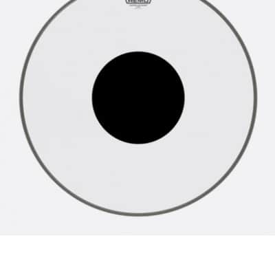 Remo CS-1320-10 Controlled Sound Top Black Dot Clear Bass 20 image 1