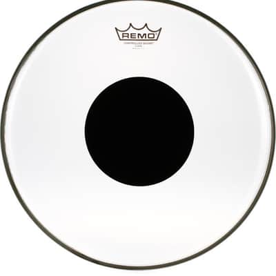 Remo Controlled Sound Clear Black Dot Drumhead - 14 inch image 2
