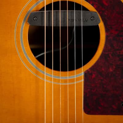 Epiphone Masterbilt Texan FT79 Acoustic Guitar with Fishman Pick-up - Natural with Hardshell Case - Used image 12