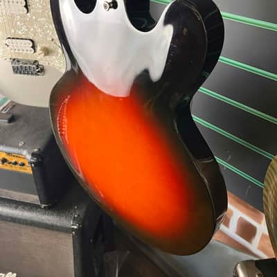 Gibson Memphis ES-335 Studio Ginger Burst 2017 Semi-Hollow Electric Guitar image 12
