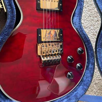 1990 Greco SG Electric Guitar Cherry SS-600 Lawsuit Mint