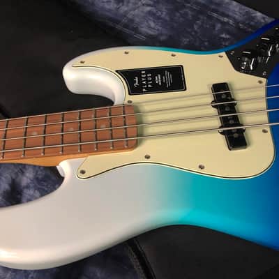 MINT! 2022 Fender Player Plus Active Jazz Bass - Belair Blue - Authorized Dealer - In-Stock! Gig Bag image 4