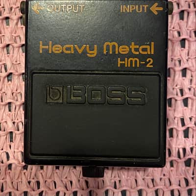 Vintage 1986 Boss HM-2 Heavy Metal - Black Label Japan image 1