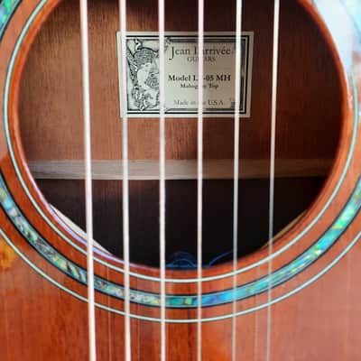 USA Larrivee LV-05 MH Mahogany Top A/E image 8