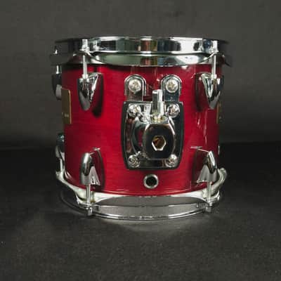 Yamaha Maple Custom Absolute Tom w/Mount  Cherry Wine 8 x 6 image 6