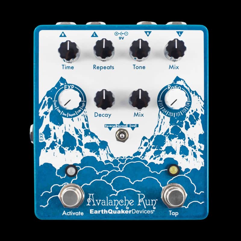 EarthQuaker Devices Avalanche Run V2 Stereo Delay/Reverb Pedal image 1