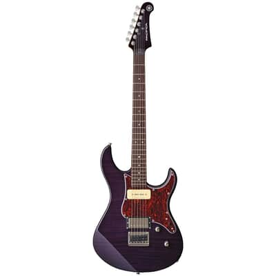 Yamaha PAC611HFM Pacifica Electric Guitar Translucent Purple image 2
