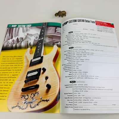 ESP Electric Guitars & Basses Catalog 1999 image 10