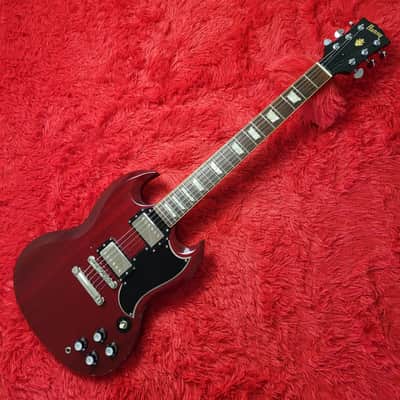1990's Burny RSG-65 '63 (RSG-60 '63) Revival Series SG Standard - Cherry Red - Made In Japan MIJ image 2