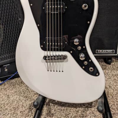 SubZero Rogue VI 30"-scale Baritone / Bass VI - Tuned E-E @ Bass Octave - Seymour Duncan P-Rails Pickups with Custom Switching, Locking Tuners & Brass Nut image 2