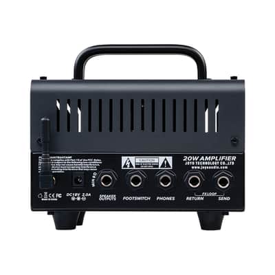 JOYO Zombie II Bantamp XL Series 20 Watt Tube-Hybrid Amp Head - Jam Music Instruments image 4