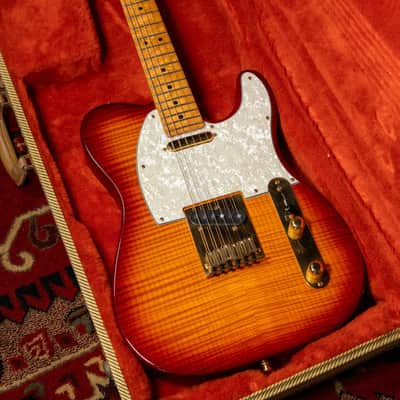 1993 Fender Custom Shop Telecaster Flame Top #24 Of 50 John Cruz w/HSC image 10