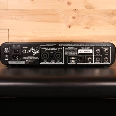 Fender Rumble 800 HD - 800-Watts Bass Amplifier Head w/ Overdrive Channel image 2