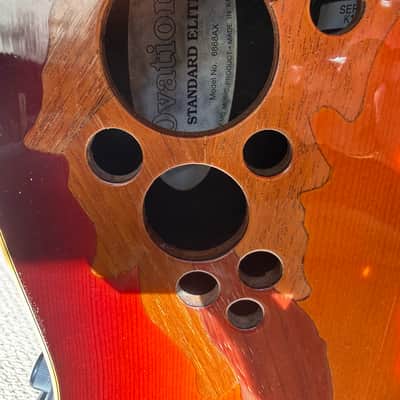 Ovation 6868 Standard Elite 1993 - 1999 - Sunburst image 8