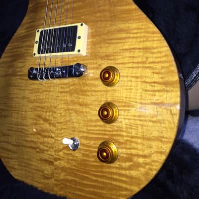Hamer(USA) Archtop Studio 1994 Natural Blonde Flame (free shipping @ BIN price) image 9