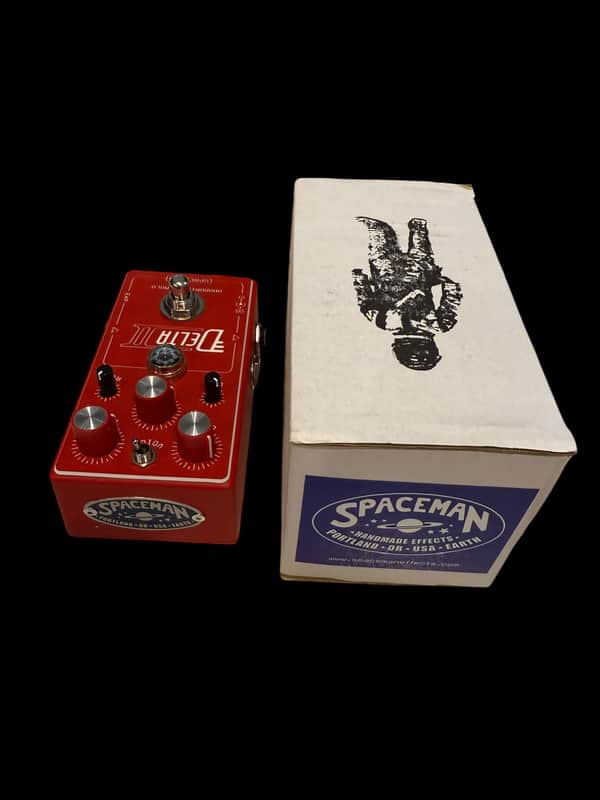 Spaceman Delta II Harmonic Tremolo 2021 - 2024 - Red Edition X6528 image 1