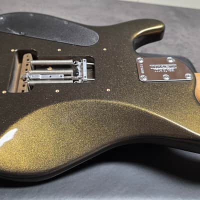 Music Man JP7 USA John Petrucci Signature Olive Gold Sparkle Dream Theater Artist American 7 Seven Guitar image 12