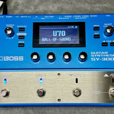 Boss SY-300 Guitar or Bass Synthesizer - No controller or special cables needed image 1