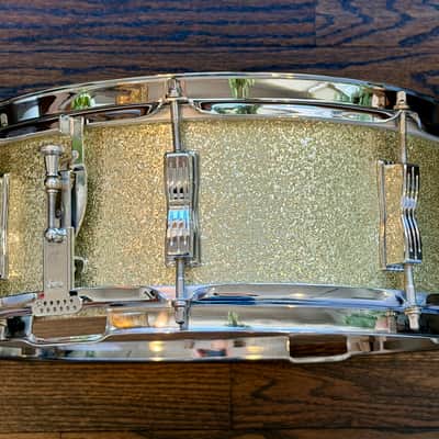 Ludwig Jazz Festival Silver Sparkle Snare 1963 (pre-serial) image 6