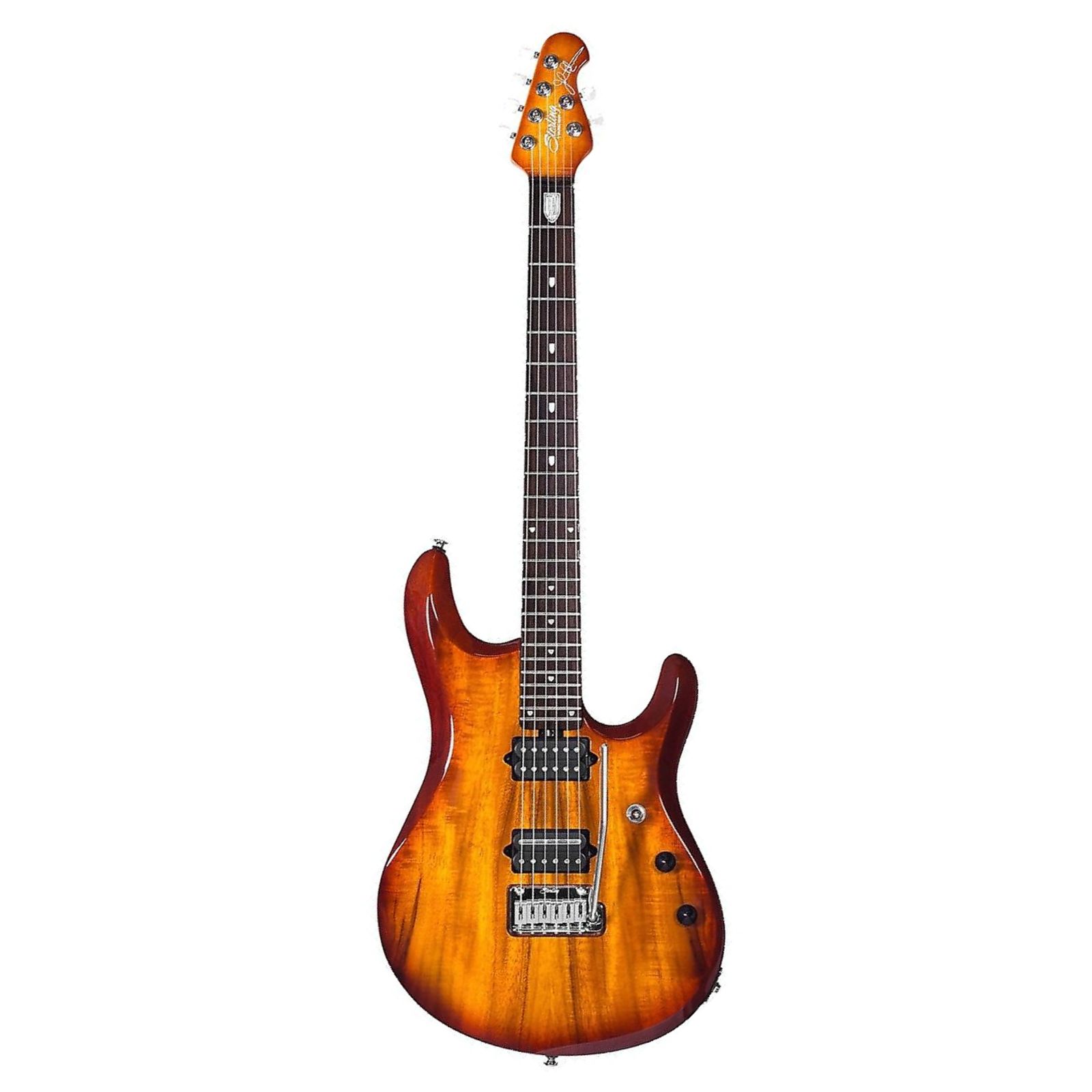 ギター Sterling by Music Man JP100D Sterling JP100D John Petrucci Signature Koa Top | Reverb UK