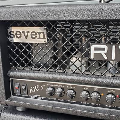 2008 Rivera KR7 120-watt 3-channel Mick Thomson Signature Tube Head and Cab with Sub 1 Los Lobottom image 6