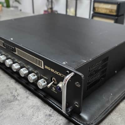 Mesa Boogie M-Pulse Big Block 750 Rack Mount Bass Amp Head from Pro London Recording Studio Mpulse Racked Simul-State Tube Valve Amplifier image 4