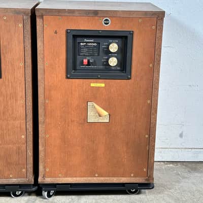 Vintage Sansui SP-1200 Stereo Speakers Pair image 16