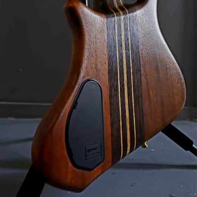 Warwick Warwick Dolphin Pro I wide neck 5 strings Bass 1991 - Natural Satin image 4