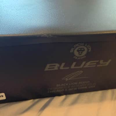 Black Lion Audio Bluey FET Limiting Amplifier / Compressor 2019 - Silver with Blue Stripe image 6