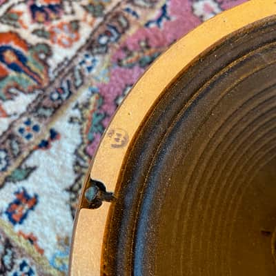 1966 Celestion T1252 G12L 12inch VOX JENNINGS JMI pulsonic cone image 10