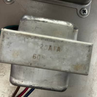 Fender Deluxe Reverb 1965 - Early Blackface FEIC w/Fender cover and Footswitch image 12