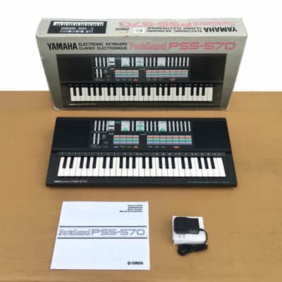Yamaha PSS-570 FM Synthesizer Keyboard - In Open Box ( YM3812 Soundblaster SEGA 560 ) image 1