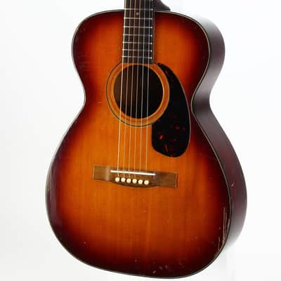 1966 Guild F-20 Small Body Sunburst | Hoboken Factory Vintage Guitar Acoustic Guitar image 1
