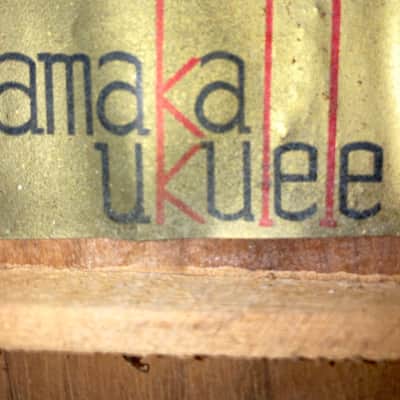 Kamaka Gold Label Solid Koa Soprano Ukulele 1954-1969 image 5
