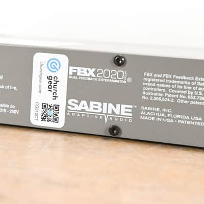 Sabine FBX2020 Plus Dual Feedback Exterminator CG012CT image 11